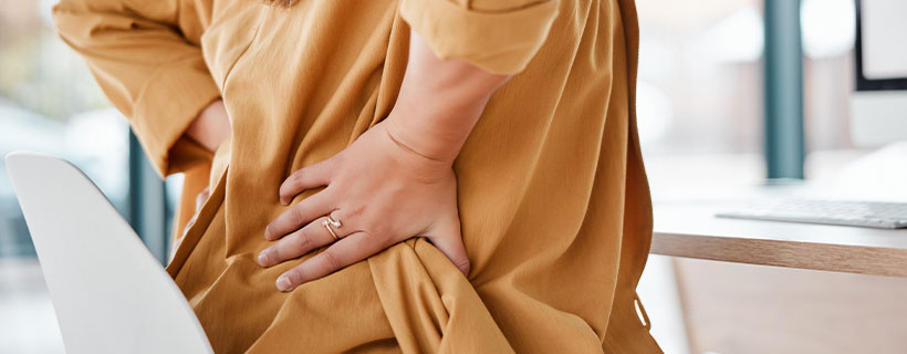 Patient suffering from Back Pain in need of chiropractor in San Francisco