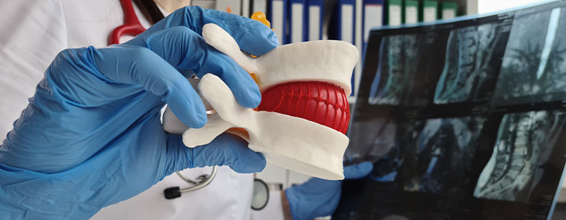 Patient suffering from Herniated Disc in need of chiropractor in San Francisco