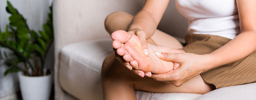 Patient suffering from Plantar Fasciitis in need of chiropractor in San Francisco